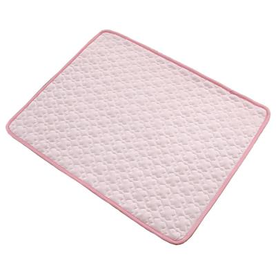 China Sustainable Pet Supplies Keep Dogs Cats Cool Summer Reusable Pet Protector Pet Ice Cooling Mat for sale