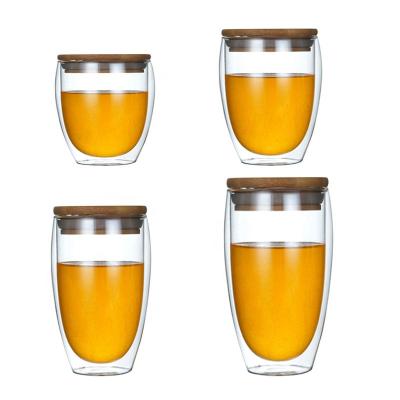 China Borosilicate Glass Stocked Mug For Juice, Milk, Coffee With Lid Coffee Mugs As A Gift for sale