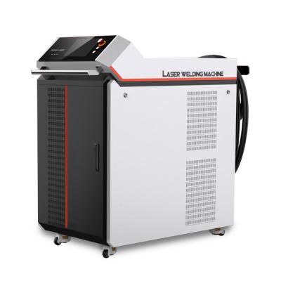 China Stainless Steel Laser Welding 500W 750W 1KW Fiber Type Laser Welding Machine With Hand Held Fiber Head for sale