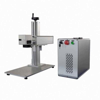 China Laser Marking High Speed ​​Cost Effective Mini Fiber Laser Engraver Cutter With Rotary for sale