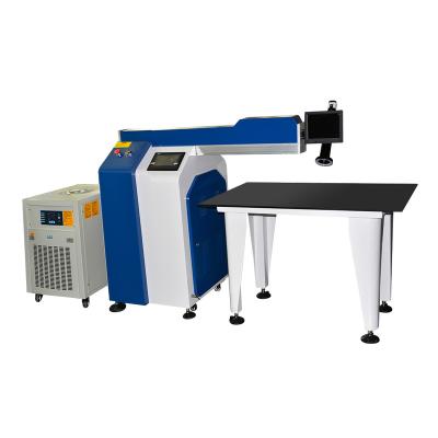 China Cost Effective High Frequency Welding Machine 400w Dual Path Advertising Channel Letter Laser Welding Machine, 0.2-3.0mm Metal Letters Laser Welder for sale