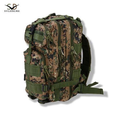 China Woodland Waterproof Military Tactical Rucksack Large Digital Army Backpack for Camping for sale