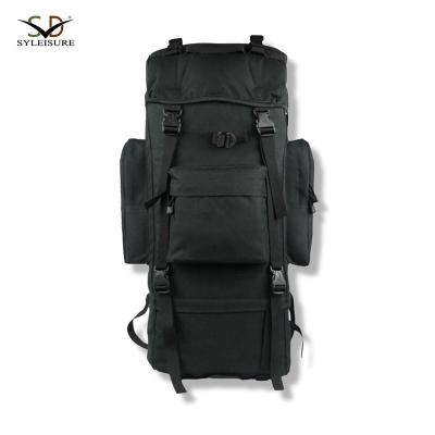 China Waterproof Camping Hiking Military Backpack With Waterproof 600D Oxford Canvas High Quality Polyester for sale