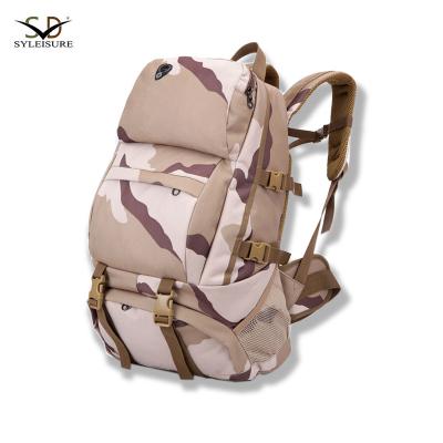 China Waterproof Army Tactical Bag Military Grade Backpack With Shoe Compartment For Hiking for sale