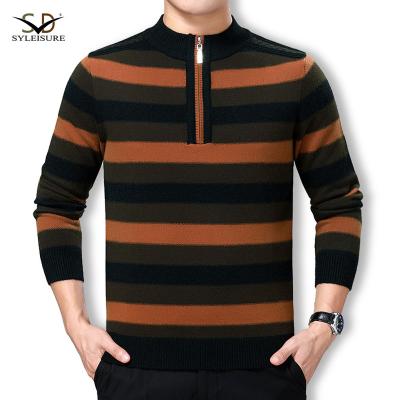 China Anti-wrinkle Leisure Style Knitted Sweater Wool Men's Outdoor Sweater for sale