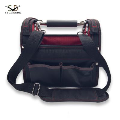 China Daily Tool Organizer and Use of Tool Kit Portable Plastic Piping Tool Bag Bottom Wide Opening for sale