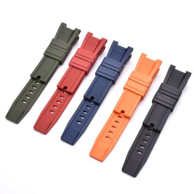 China Replcement Watch Band Rubber Watch Strap For Casio GST-B100/S110/S120/W300/410 Watch Strap for sale