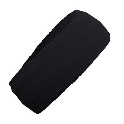 China Comfortable Soft Cheap Simple Winter Mens Or Womens Knit Loose Sports Headbands for sale