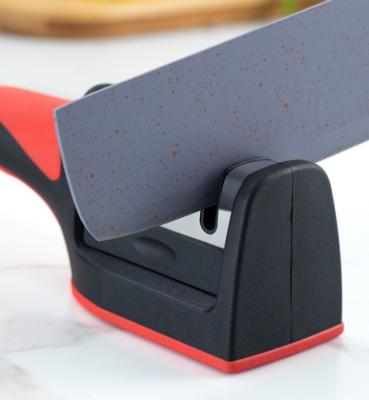 China Amazon Viable Hot Selling Knife Sharpening Kitchen 3 Stage Professional Knife Sharpener For Straight And Ceramic Knives for sale