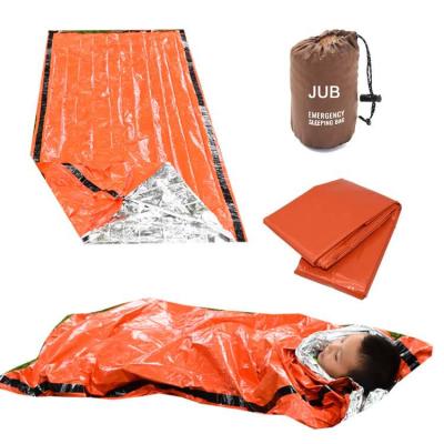 China Keep Warm And Defend Light Sleeping Bag Mylar Foil Emergency Cold Outdoor Waterproof Thermal Sleeping Bag for sale