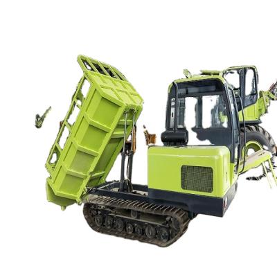 China Construction worksÂ   CE ISO Palm Oil Plantation Mini Crawler Dumper Agricultural Tractor for sale