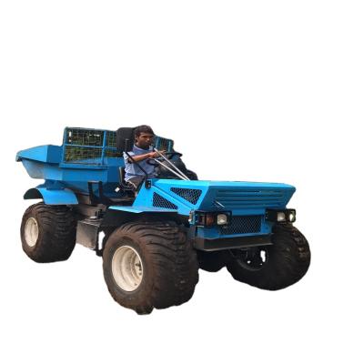 China China farms made 4WD Mini Agricultural Tractor farm for palm oil planting for sale