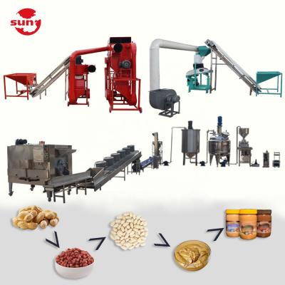 China Easy Operation Good Price Best Selling Line Grinding Almond Cashew Hazelnut Butter Peanut Paste Maker Machine Line For Peanut Butter for sale