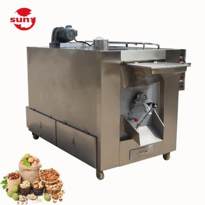 China Economical and practical roasting groundnut peanut bean chickpea insulation thickened layer machine for sale