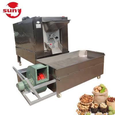 China Insulation layer thickened industrial peanut hazelnut hazelnut soybean roasting machine for sale