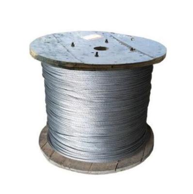 China Stay wire ASTM A475 galvanized steel wire cable Guy wire 5/16 for sale