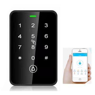 China Bluetooth Temperature Measurement Fingerprint Standalone Access Control for sale