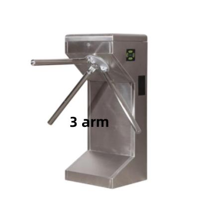 China Touchless Access Low Price Good Quality Three Arm Turnstile Drop Arm Barrier Gate for sale