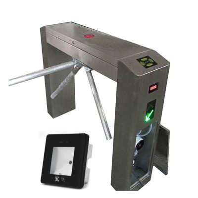 China Security Access Control Management QR Barcode Turnstile Tripod Access Control for sale