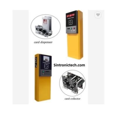 China Metal Parking Exit And Entry Read Card Machine Parking Management System Ticket Payment Box for sale