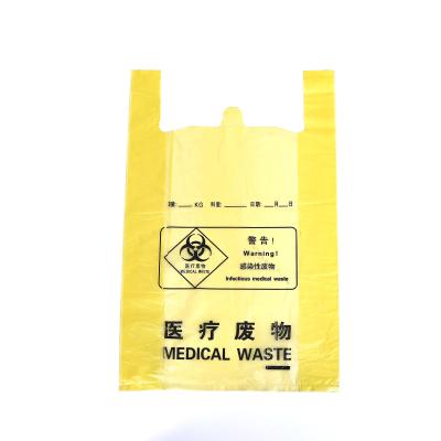 China Biohazard Resistant Biodegradable Medical Waste Collection Bag Plastic Recyclable Sachets Medical Waste for sale