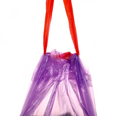 China Manufacturer Custom Biodegradable Degradable Drawstring Reusable Waste Bags Biodegradable for sale