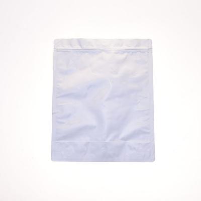 China Recyclable Custom Clear Silver Foil Pouch Heat Seal Foil Food Pack Bags for sale