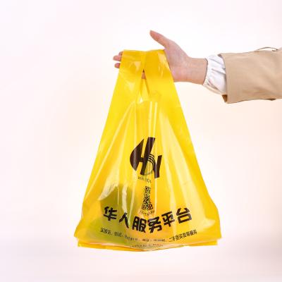 China Wholesale Reusable Plastic Gift Bags Custom Logo Printed Retail Large Plastic Shopping Bag Wholesale for sale