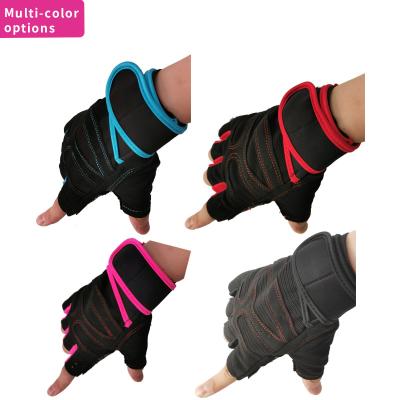 China Unisex Fitness Weightlifting Workout Sport Fashion Workout Gym Breathable Gloves for sale