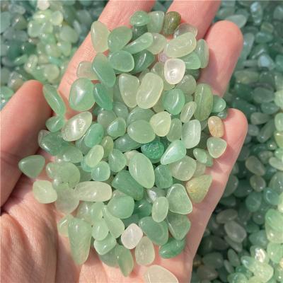 China China Wholesale 100g Natural Crystals Healing Stone Reiki Aventurine Gravel Loose Quartz Tumbled Stone for sale