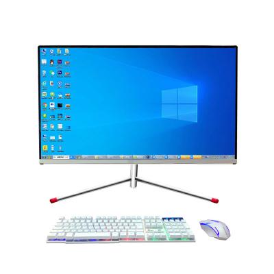 China USB Port OEM ODM Rka-2153 Dedicated Card Curved 27 Inch Monoblock Desktop Screen All In One Desktop Computer for sale