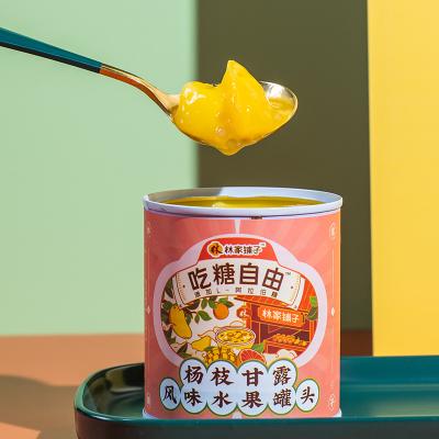 China Canned Leasunfood Canned sugar controlled poplar branch manna in light syrup Linjiapuzi Hot sale Delicious for sale