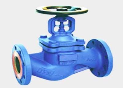 China Bellow Seal Cast Globe Valve Back Seat Sealing Long Working Lifespan for sale