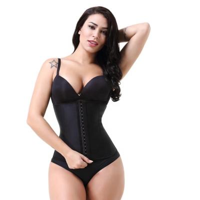 China Hot Sale Underwear Nudity Color Latex Waist Corset Bondage Body Sweat Tighter Waist Trainer For Women for sale