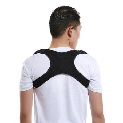 China Modern Design Comfortable Warm Breathable Polyurethane Fiber Neoprene Back Brace Anti-Shrink Back Corrector for sale