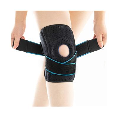 China Breathable Adjustable Elasticity Knee Injury Pad Tool For Knee Support Factory Outlet Shockproof Knee Pads for sale