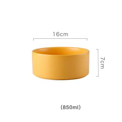 China Amazon eBay Sustainable Hot Selling Pet Store Wholesale Multifunctional and Large Capacity Ceramic Dog Bowls for sale