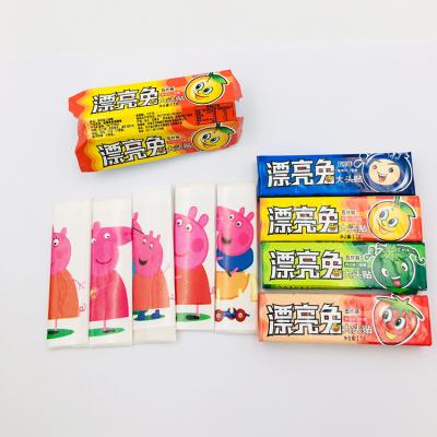 China Wholesale bubble gum strip shape halal yummy gum per month 200 tons for sale