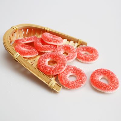 China Natural Bulk Packed Gummy Ring Shape Fruity Candy for sale