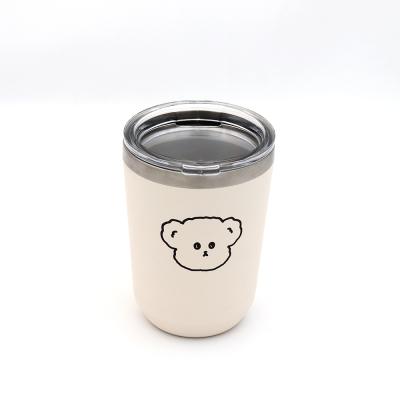 China New Item 350ML Double Wall Stainless Steel Vacuum Coffee Mug PORTABLE Sublimation Empty Tumbler Beer Mug for sale