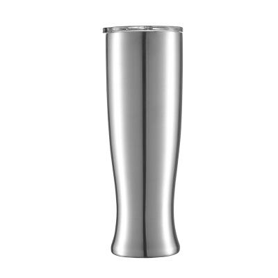 China 30oz Double Wall Stainless Steel Tumbler Vase Shape Beer Cup Viable Insulated Coffee Mug With Custom Logo for sale