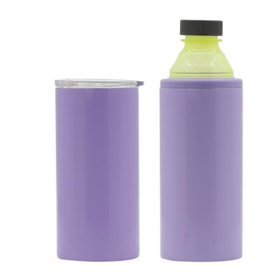 China Amazon Sustainable Hot Selling Custom 12OZ Insulated Stainless Steel Double Wall Vacuum Can Coolers Keep Cold for sale