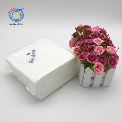 China White Personalized Art Disposable Customized Design Printed Paper Towels With Logo for sale