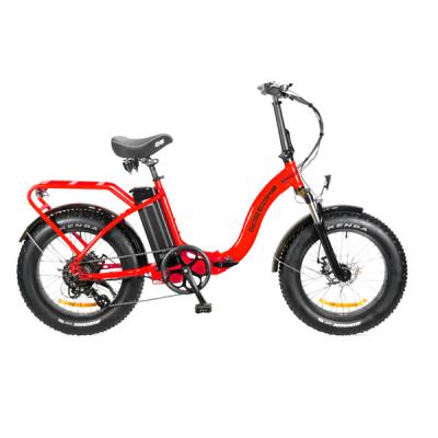 China Aluminum Alloy 20 Tire 20Inch Europe Folding Colored Ebike Fat Tire Electric Bike for sale