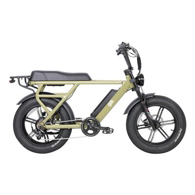 China Alloy GDS EBIKE Fat Bike Scrambler Ebike Fat Tire Ebike Bicycle Aluminum Cycle For Man for sale