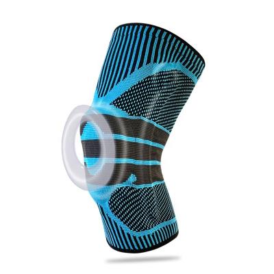 China Adult DX Sleeve Knee Brace For Basketball Sport Compression Pad Sports Plastic Nylon Pads for sale