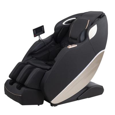 China Factory Electric Feature 4D Outlet 4D Feature Putter Double Tapping Swing Kneading Electric Full Body Weightless SL Track Massage Chair for sale