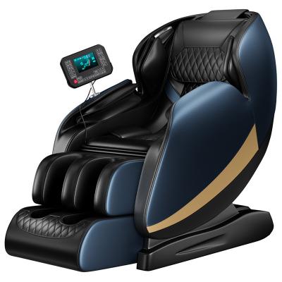 China Factory Wholesale Electric Shiatsu High Fidelity Music Heating Electric Back 3D Leg Extend Professional Massage Chair With Foot Roller for sale