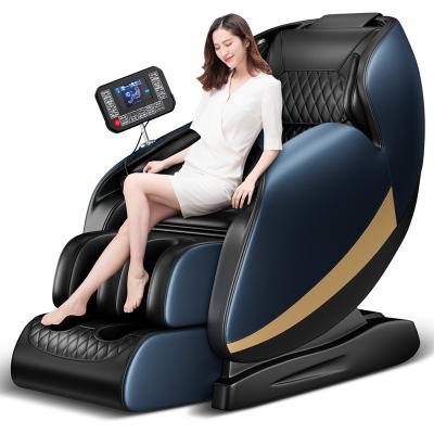 China Custom Color AI Electric Wogaful Voice Control SL Track SPA Recliner Automatic Leg Extend Feature 4D Massage Chair Price for sale