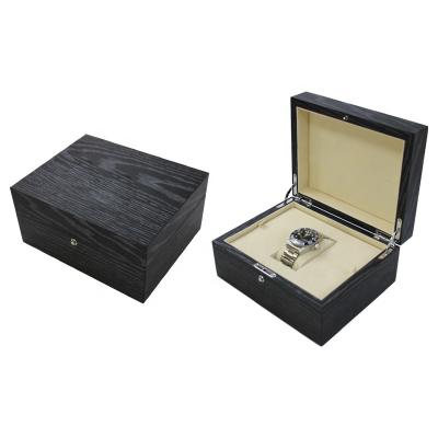 China Recyclable Custom Logo Fabric PU Leather Watch Box for sale